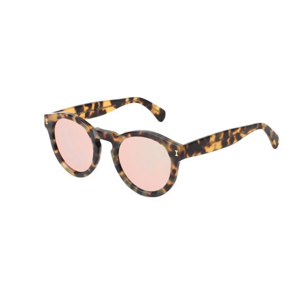 Illesteva Leonard Round Acetate Sunglasses main image 4